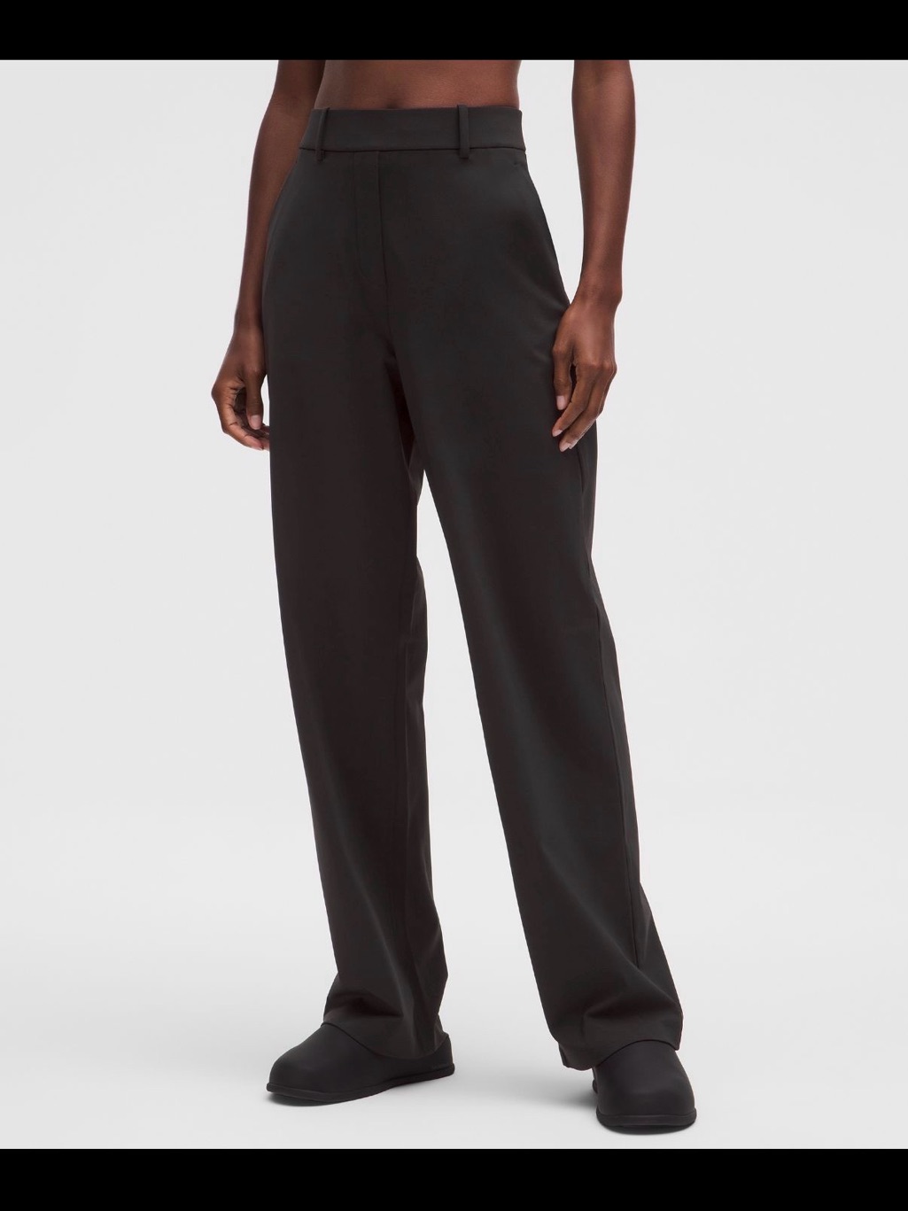 Lululemon Daydrift High-Rise Straight-Leg Trouser In Black